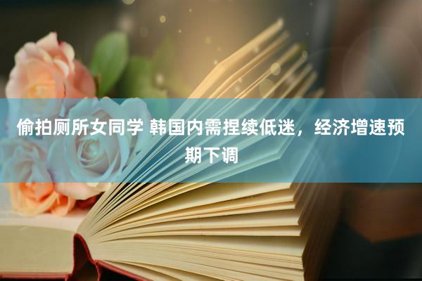 偷拍厕所女同学 韩国内需捏续低迷，经济增速预期下调