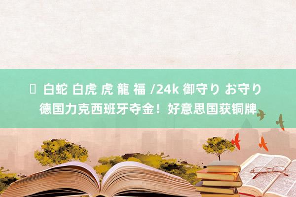 ✨白蛇 白虎 虎 龍 福 /24k 御守り お守り 德国力克西班牙夺金！好意思国获铜牌