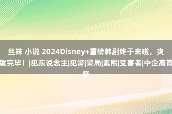 丝袜 小说 2024Disney+重磅韩剧终于来啦，爽就完毕！|犯东说念主|犯警|警局|素熙|受害者|中企高管